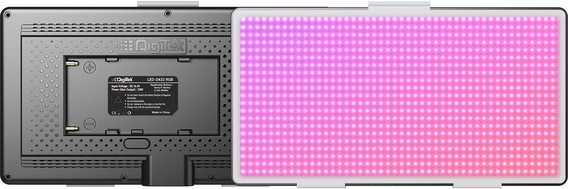 DIGITEK D432 RgB Professional 20W Video Light for Video Photography Make in India 4100 lx Camera LED Light-image-27