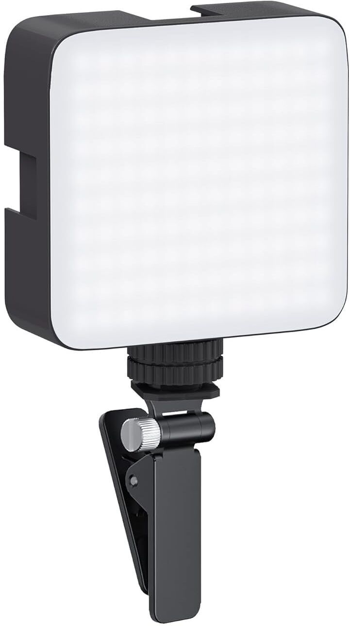 Hold up LED Video Light | 120 LED Beads | Dimmable | Built-in Rechargeable Battery 6000 lx Camera LED Light