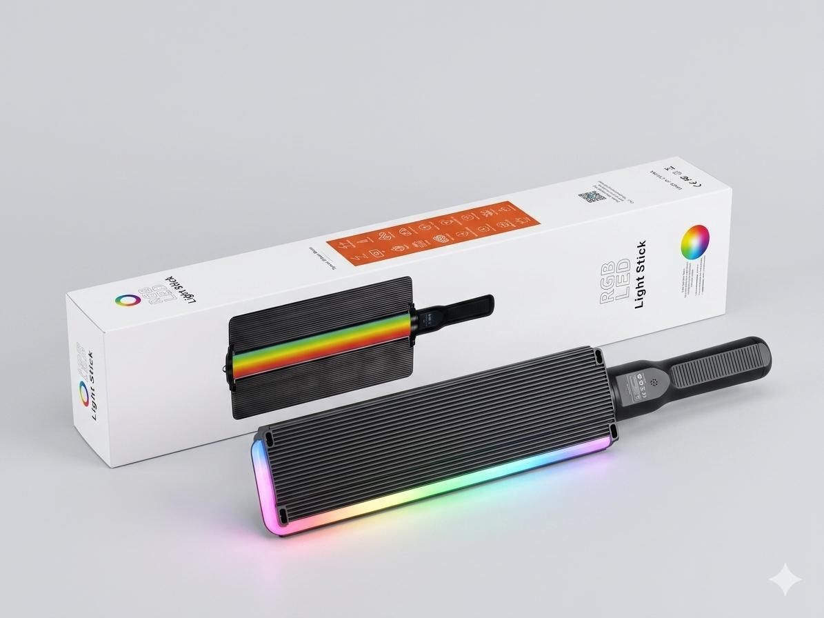 DAATA RGB LED VIDEO LIGHT 58000 lx Camera LED Light-image-46