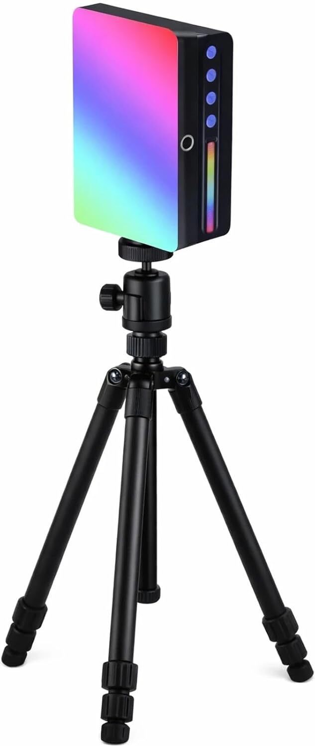 TRUDO NEW RGB Video Light With Display Screen Mini Fill Camera Light 1150 lx Camera LED Light-image-16