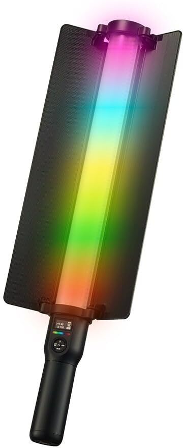 IMMUTABLE Godox LC500R Handheld RGB LED Video Light, Rechargeable Led VX16 900 lx Camera LED Light-image-38