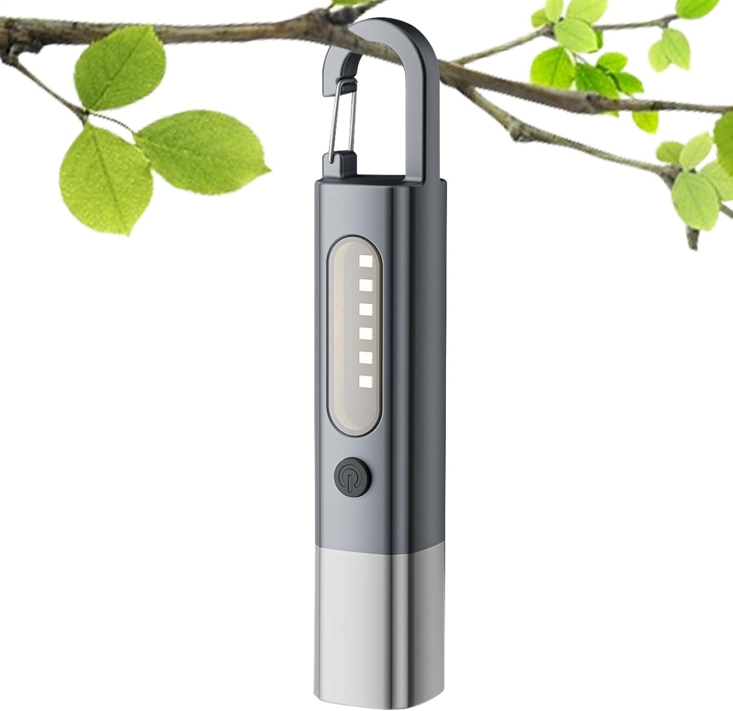 SUICUNE Portable Torch LED Work Light, COB Side G1 Flash Light, 3 Modes Zoomable Focus 1 lx Camera LED Light-image-5
