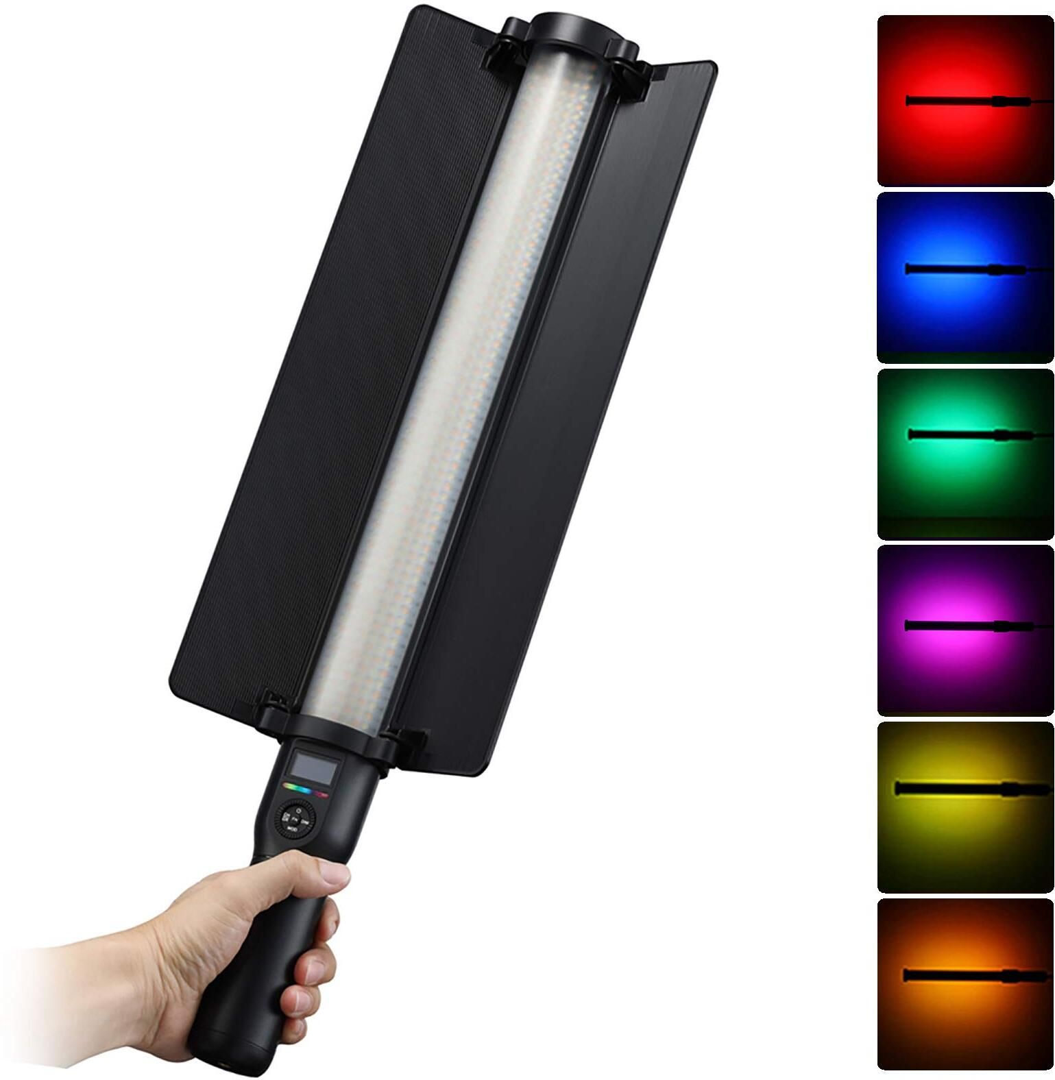 4uonly RRT_RGB LED Light Stick Wand In Good Qualilty BN17 5800 lx Camera LED Light-picture-19