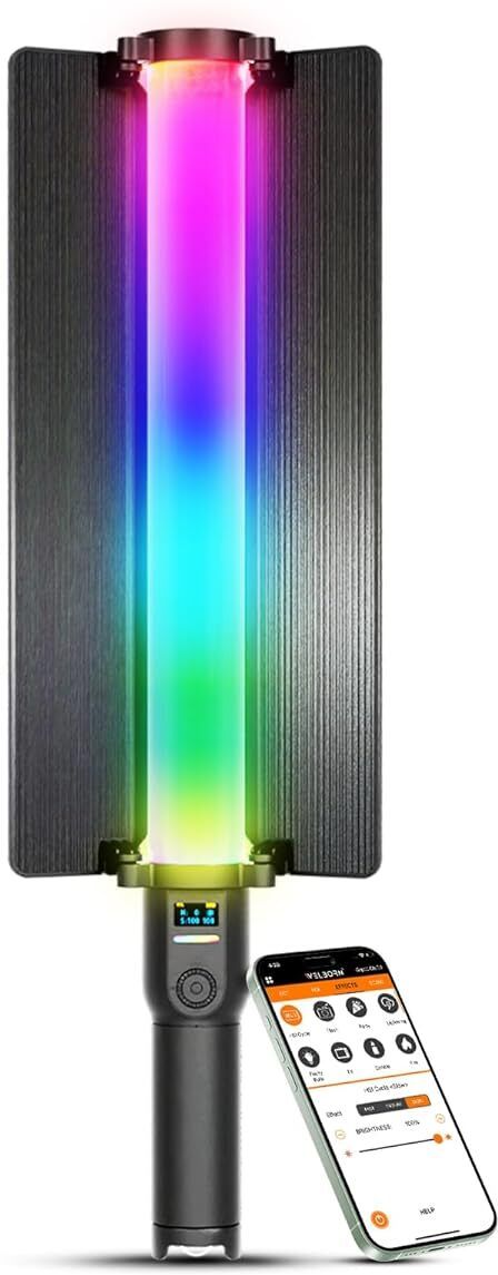 ENMORA SSE_RGB Handheld LED Light Stick Lighting with WandDoor FCF15 5800 lx Camera LED Light-image-9