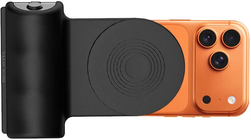 BROLAVIYA Magnetic Phone Camera DSLR Style Shutter Grip 0 lx Camera LED Light-image-38