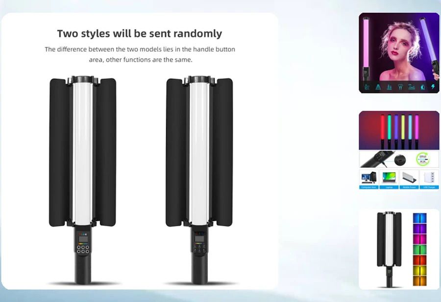 IMMUTABLE Rgb Led Light Stick Wand In Good Qualilty Camera Led Light BX10 5800 lx Camera LED Light-picture-13