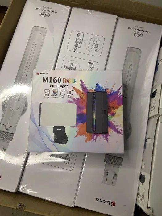 WunderVoX M160 Rechargeable RGB Video Light for YouTube Studio Setup 1150 lx Camera LED Light-image-10