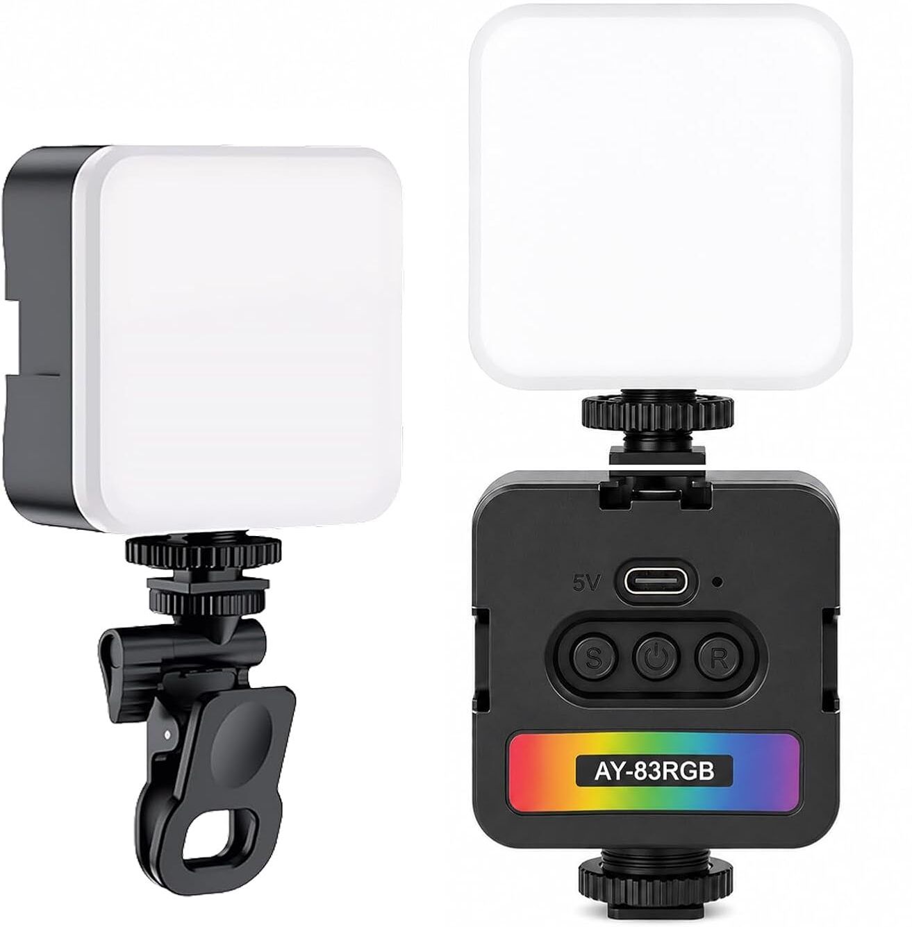 WunderVoX Pocket LED Light for Selfie, Photography, Video Shooting, Laptop, Smartphone 1150 lx Camera LED Light-image-0