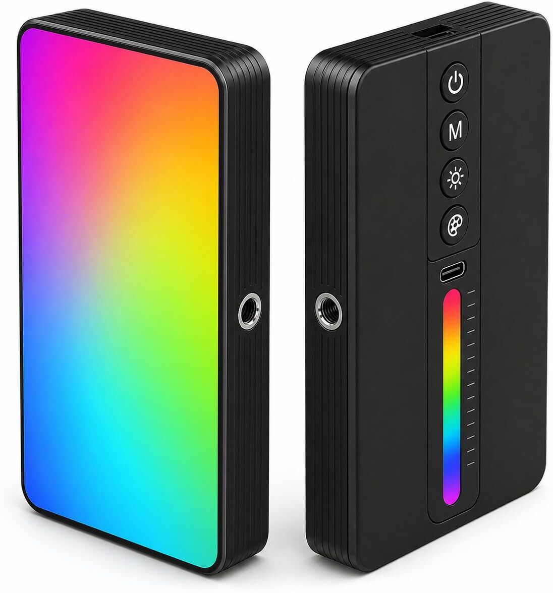 WunderVoX 120 RGB Video Light, Pocket LED On-Camera Light 1150 lx Camera LED Light-image-18