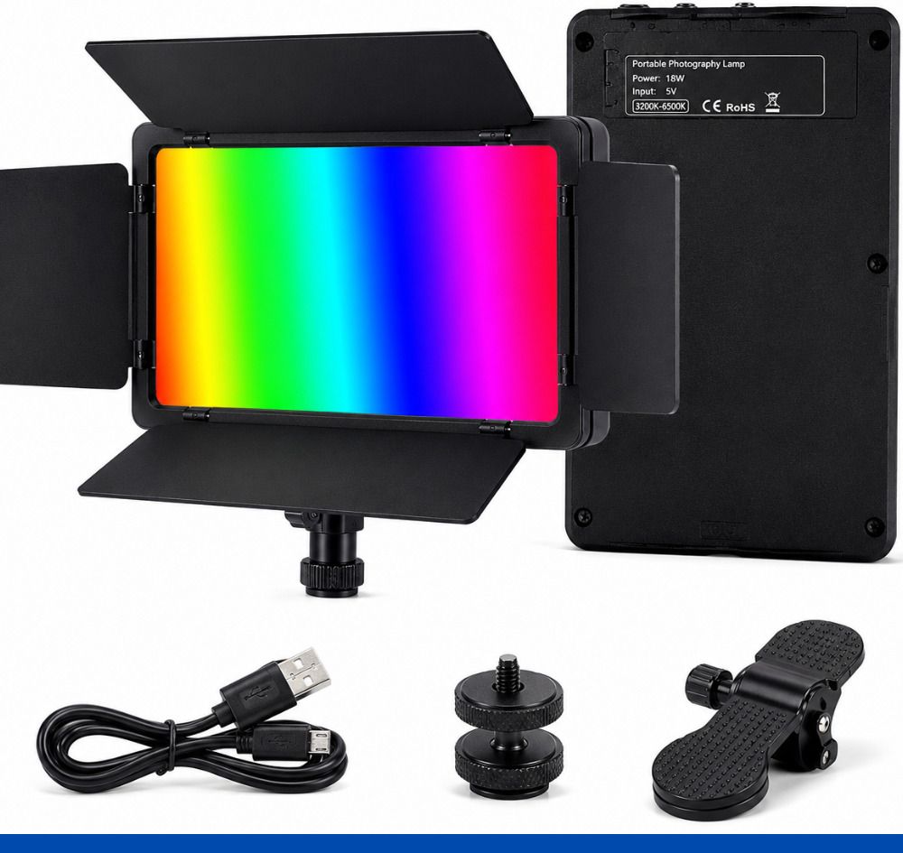 NETZI Pro Led 300 Camera Led Light I Professional Multicolor Fill Light 0184 1300 lx Camera LED Light-image-6