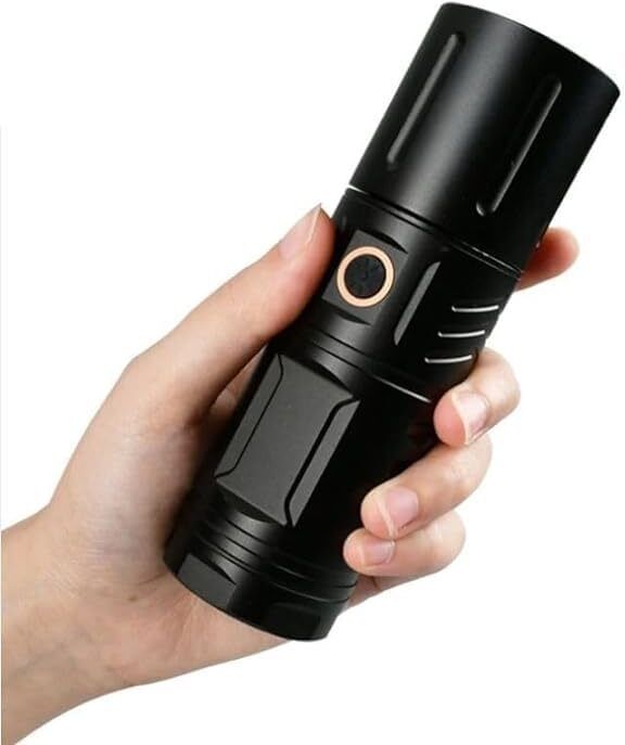 SUICUNE Led Torch 1200 Lumens Flash Light with Keychain Light 6 lx Camera LED Light