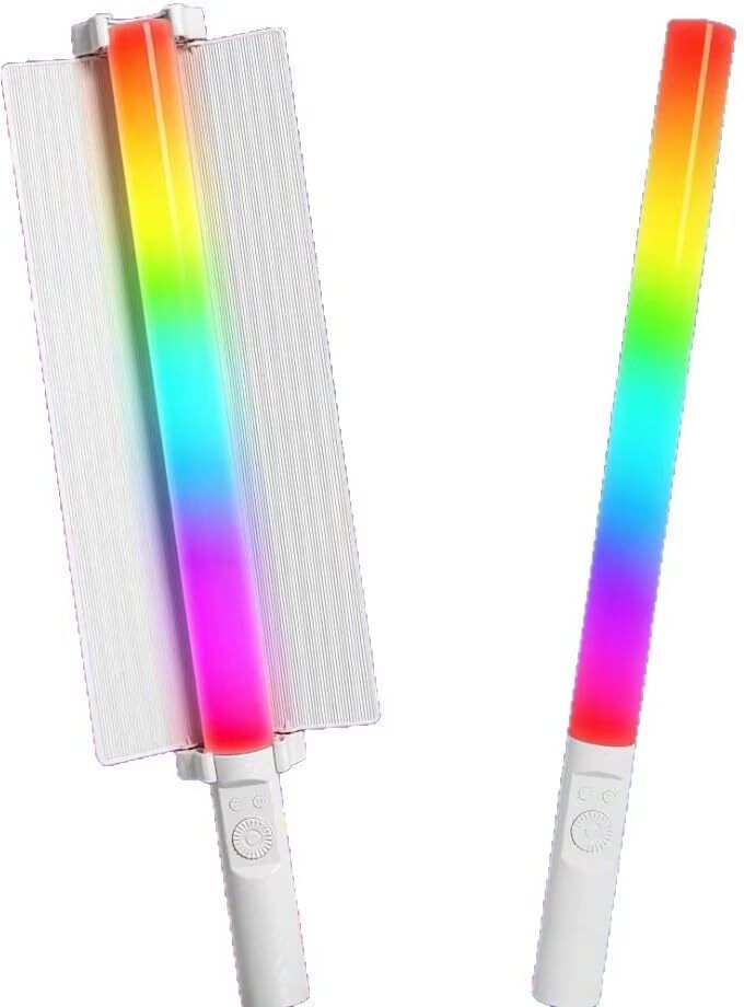 Clefairy Handheld RGB Light Tube LED Video Light Wand 2700K-6500K Dimmable 5800 lx Camera LED Light-picture-42