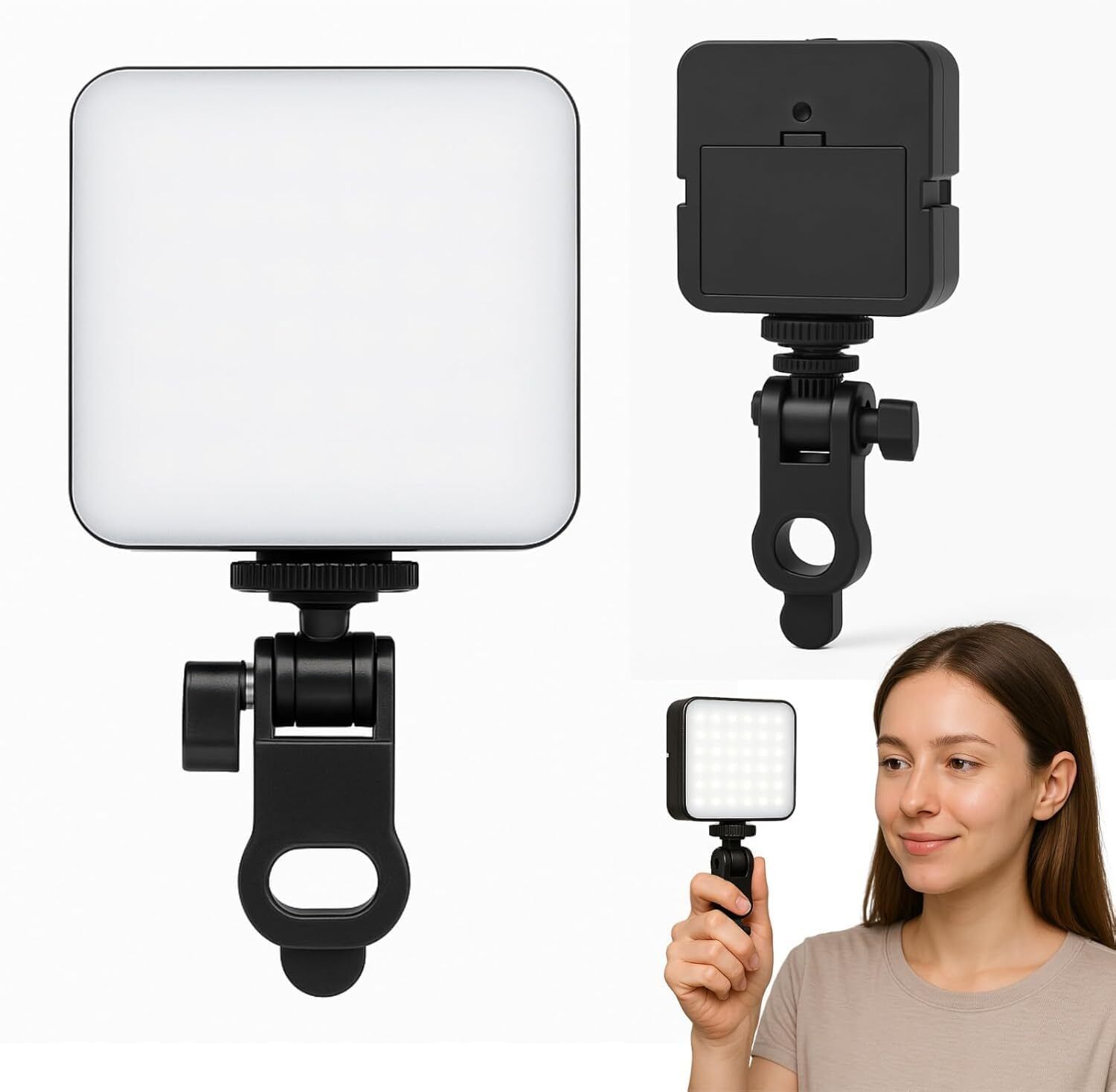BALAJI ENTERPRISE Video Light for Video Shooting YouTube,Zoom Meeting, Photography Lighting 90 lx Camera LED Light-image-45