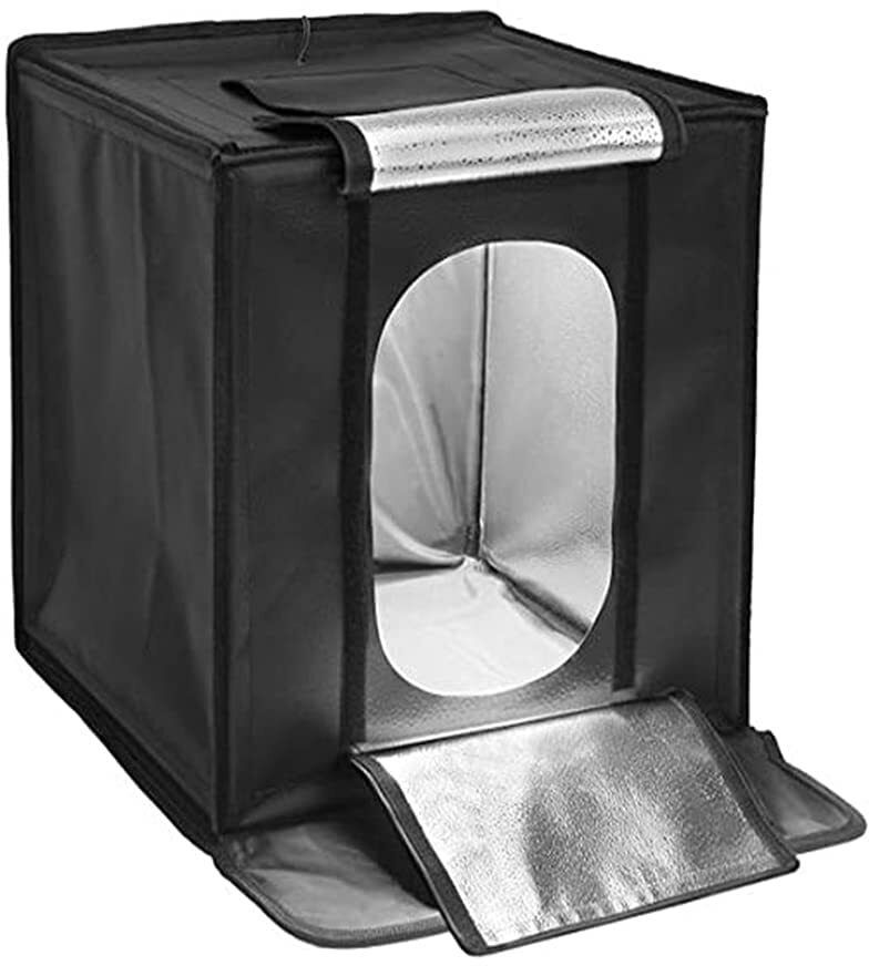 MMPRO 50 x 50cm Portable Photo Studio Shooting LED Tent Light Cube Diffusion Soft Box Camera Matte Box