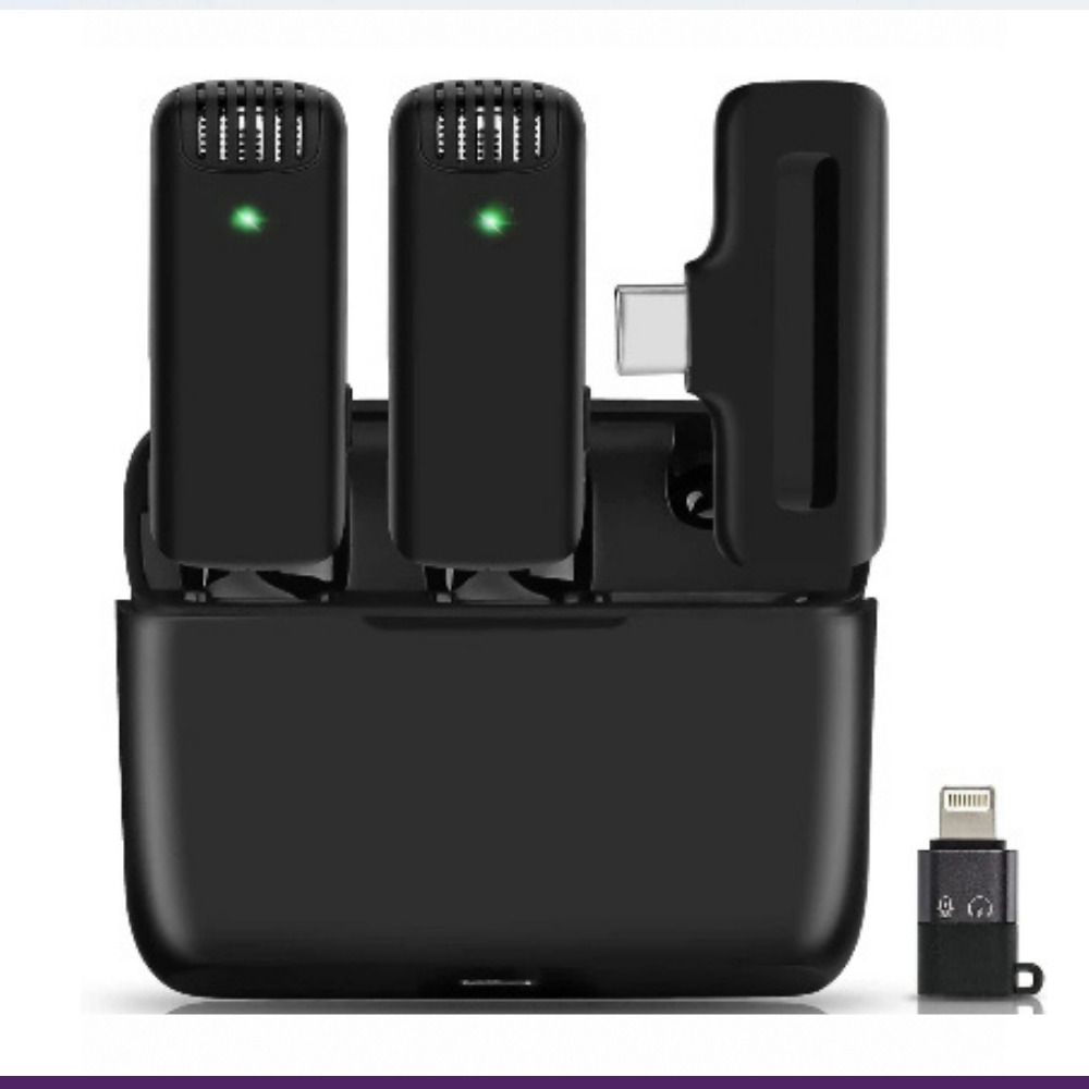 FITRIC J13 Wireless Mic for Video Recording, YouTube, Facebook, Live Stream @904 Camera Microphone-picture-19