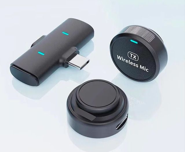 Kay-Joy M1 Portable Wireless Lavalier Mic with Dual TX and Crystal Clear Audio Camera Microphone-image-9
