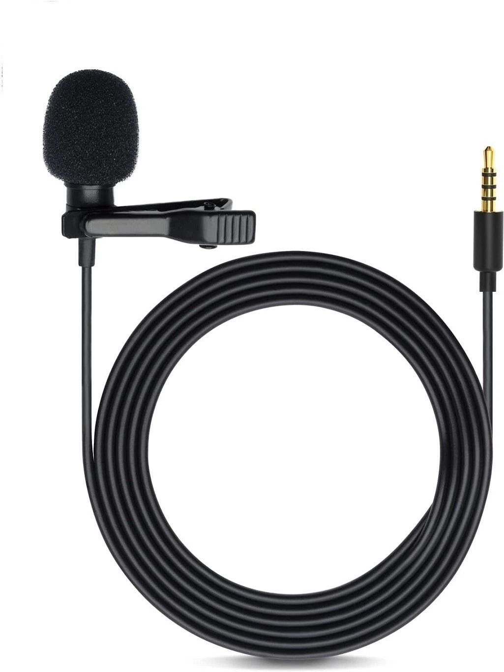 DawnRays Lapel Clip on Collar Mic Long Collar Mike 5 Meter For Youtuber Camera Microphone-picture-32