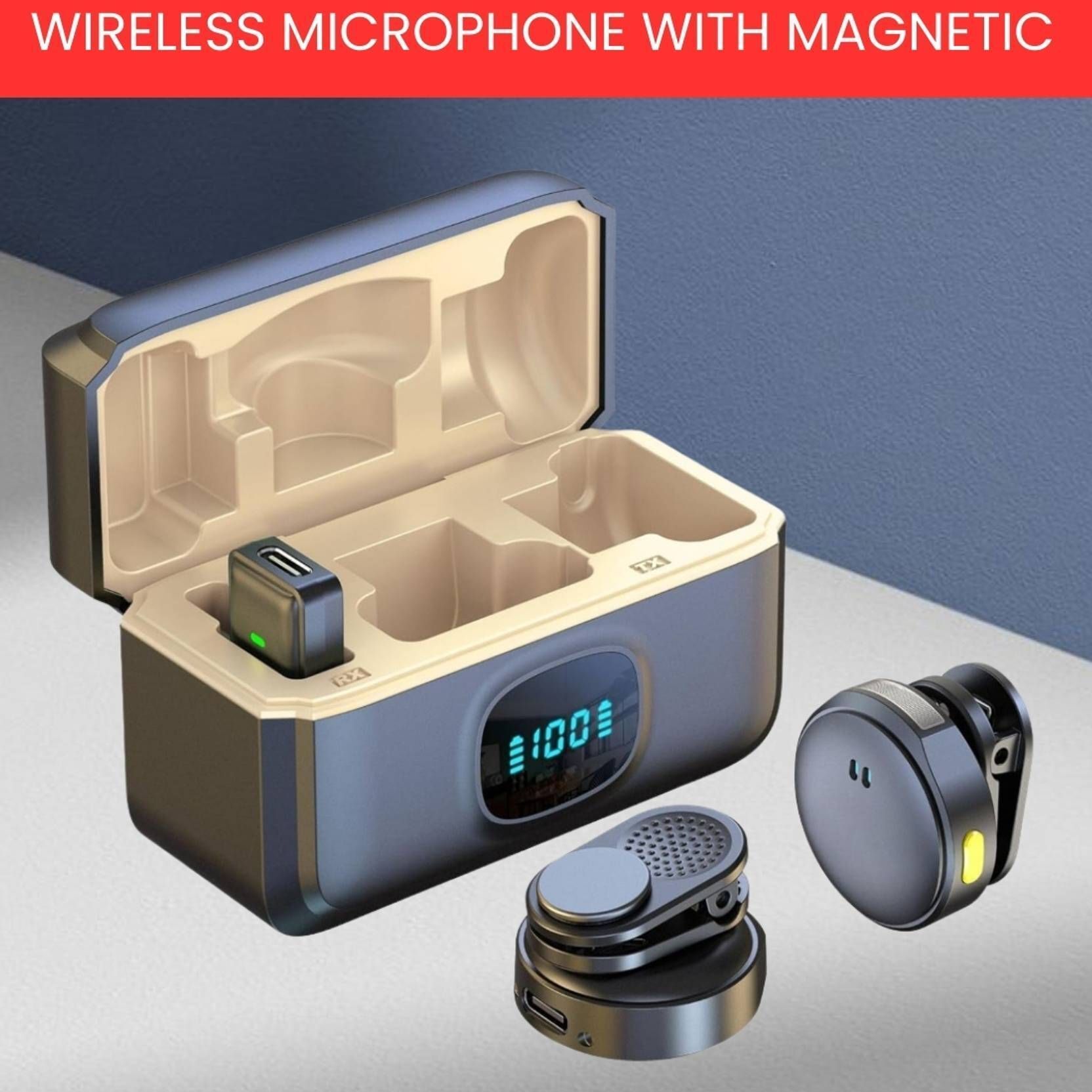 HK HUB Q8 Wireless Mic for Personal Recording Camera Microphone-picture-25