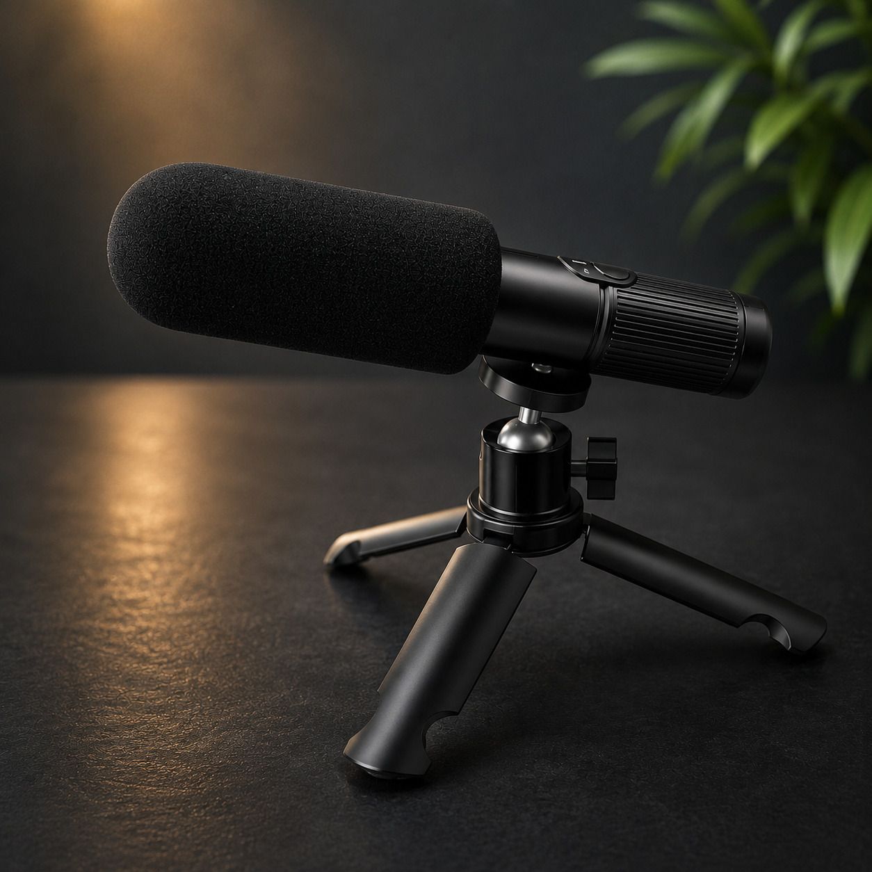 HRYFiNE Professional S93 Mike for ,Podcast,YouTuber with Type-C Noise Cancellation Camera Microphone-image-44