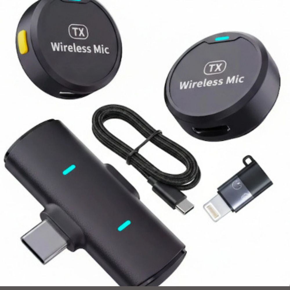 FITRIC M1 Plug and Play Wireless Lavalier Microphone for Vlog Recording @ 872 Camera Microphone-image-19
