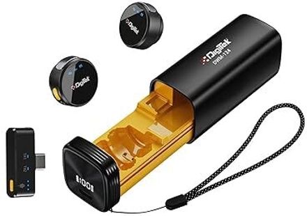 DIGITEK DWM-124 2-in-1 Wireless Microphone with Noise Reduction & Echo Modes Camera Microphone-image-38