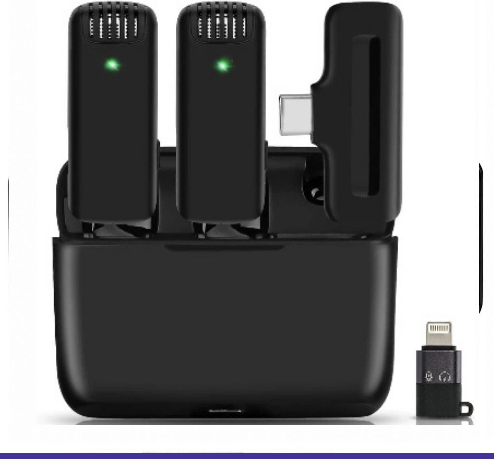 FITRIC J13 Wireless Mic for Video Recording, YouTube, Facebook, Live Stream @900 Camera Microphone-picture-24