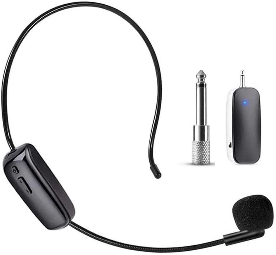 AMG Music Wireless Headset Microphone for Clear Audio Recording and Streaming Speech Stage Camera Microphone-picture-11
