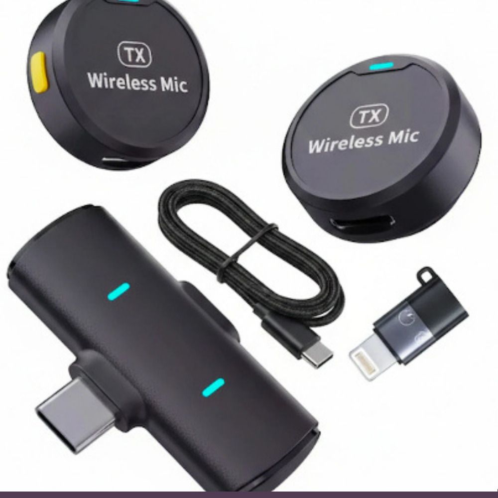 FITRIC M1 Plug and Play Wireless Lavalier Microphone for Vlog Recording @ 883 Camera Microphone-picture-45