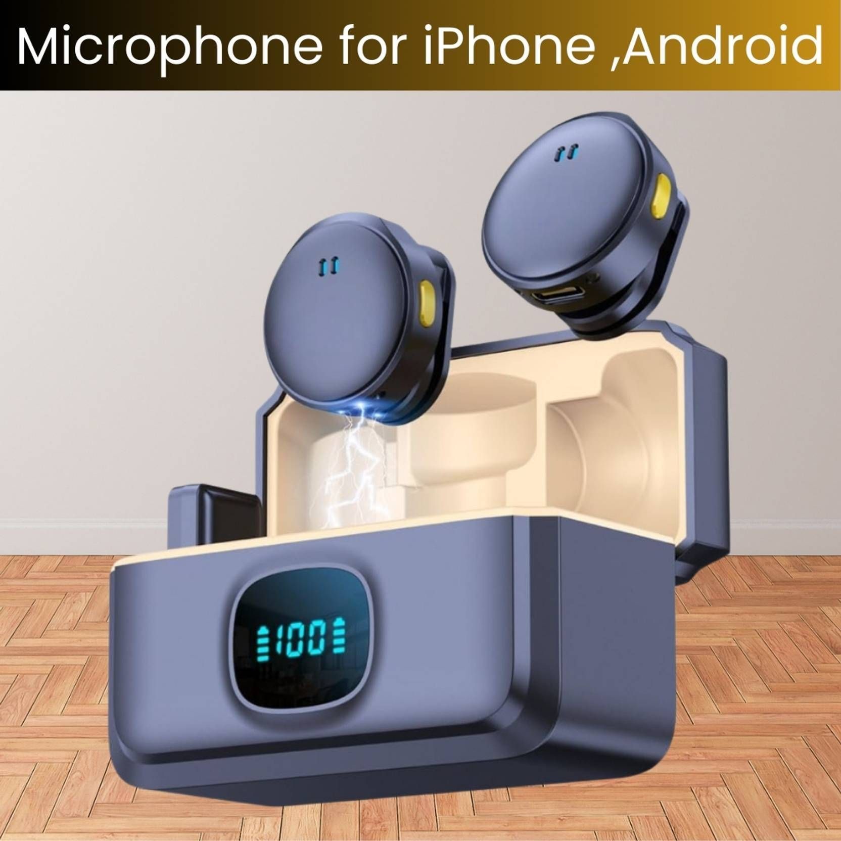 Orvik Q8 Wireless Mic for Clear Sound Capture Camera Microphone-picture-14