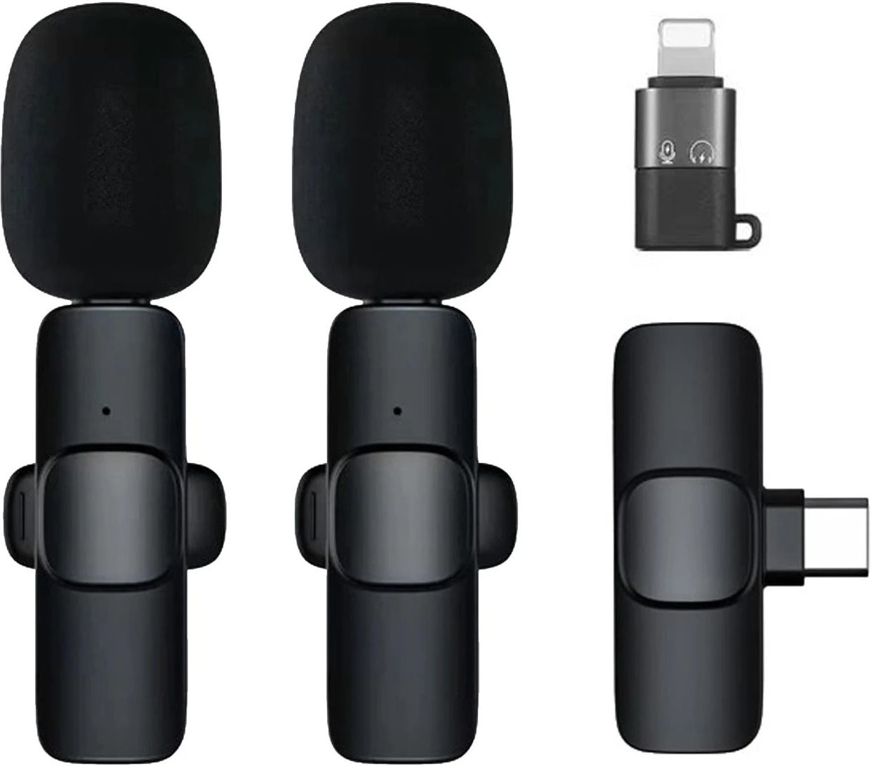 WIRKLICH K9 Wireless Mic for Camera & Phone – Noise-Free Audio for Vloggers Camera Microphone-image-6