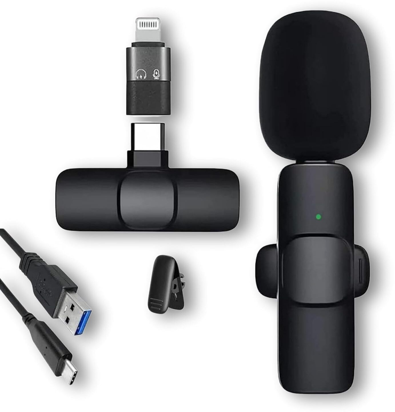 mobone Wireless K8 Mic for Vlogging, Recording for Android/iOS/PC Microphone Microphone-picture-27
