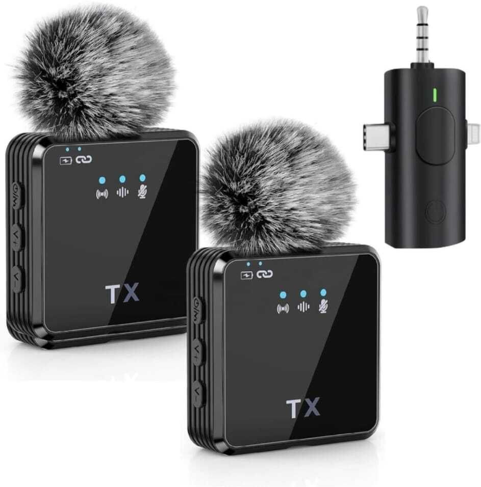 JANVI F11-2WIRELESS MICROPHONE Camera Microphone-image-47