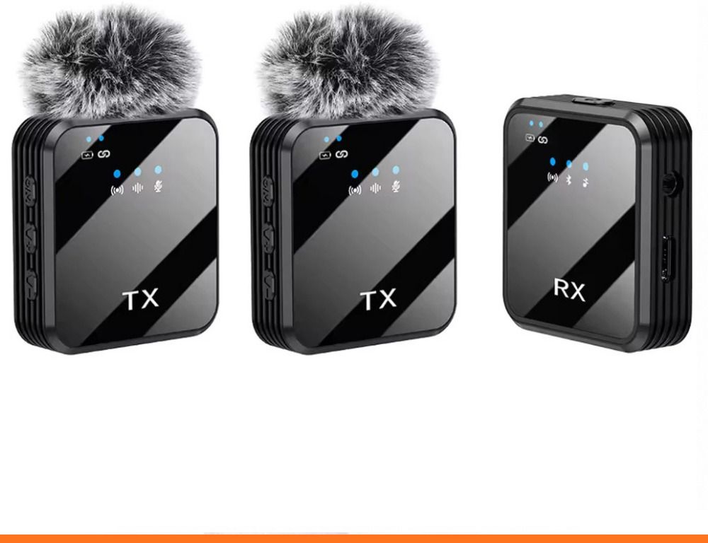 NETZI F11-2 Dual Wireless Mic for Youtuber,vlogging,recording 0113 Camera Microphone-picture-36