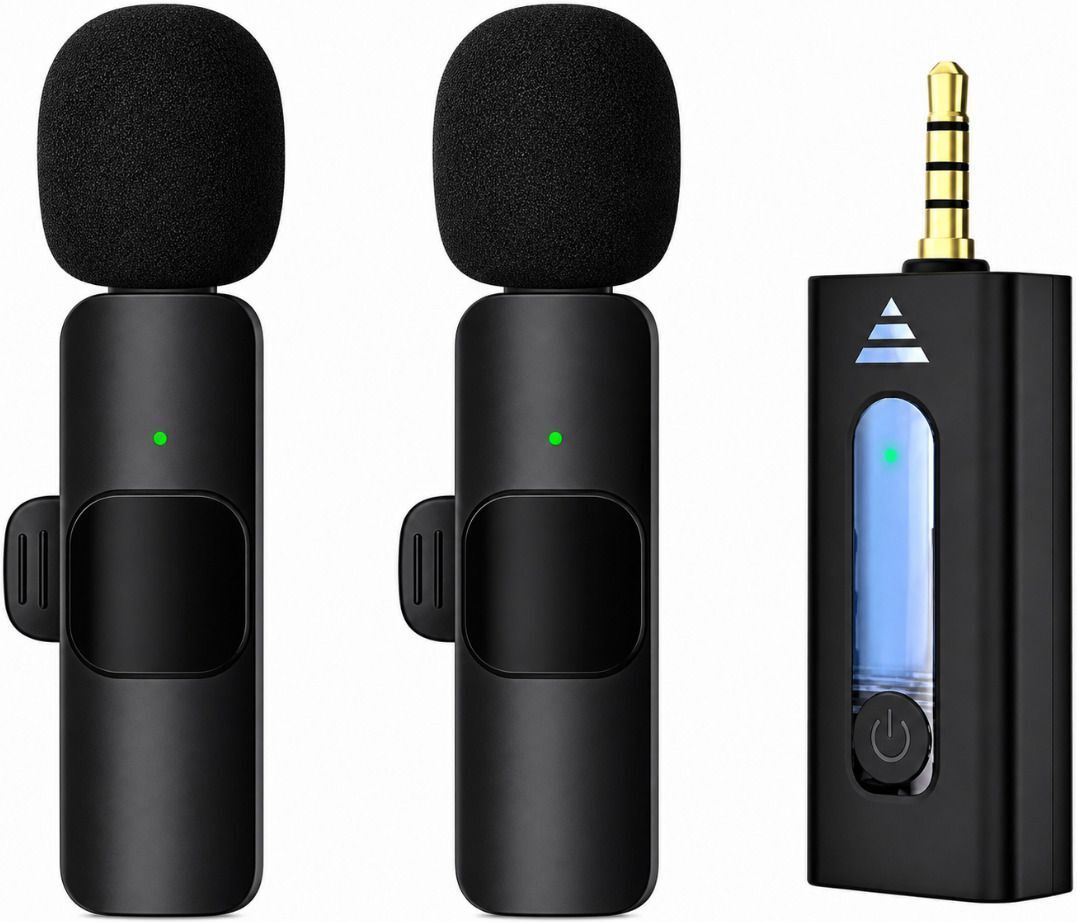 Wtn K35 Pro Wireless Lapel Microphone Cancelling Recording Mic Camera Microphone-picture-22