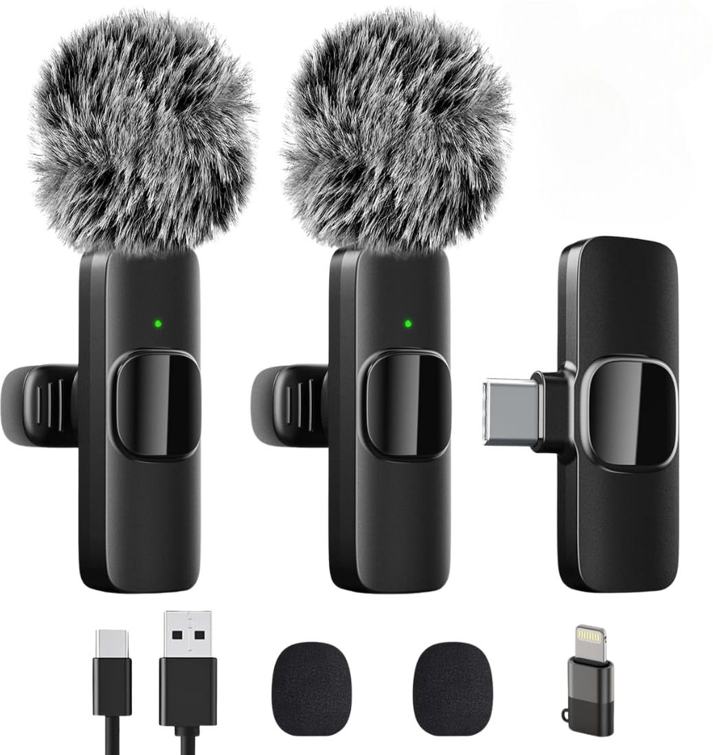 VitalWear K9 Collar Mic-Furry Windshield Type-C Smartphones-YouTube & Instagram Reel Camera Microphone-picture-21