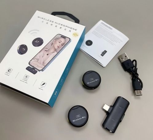 Good One TX Professional Dual Wireless Microphone for Content Creators, Interviews Camera Microphone-image-17