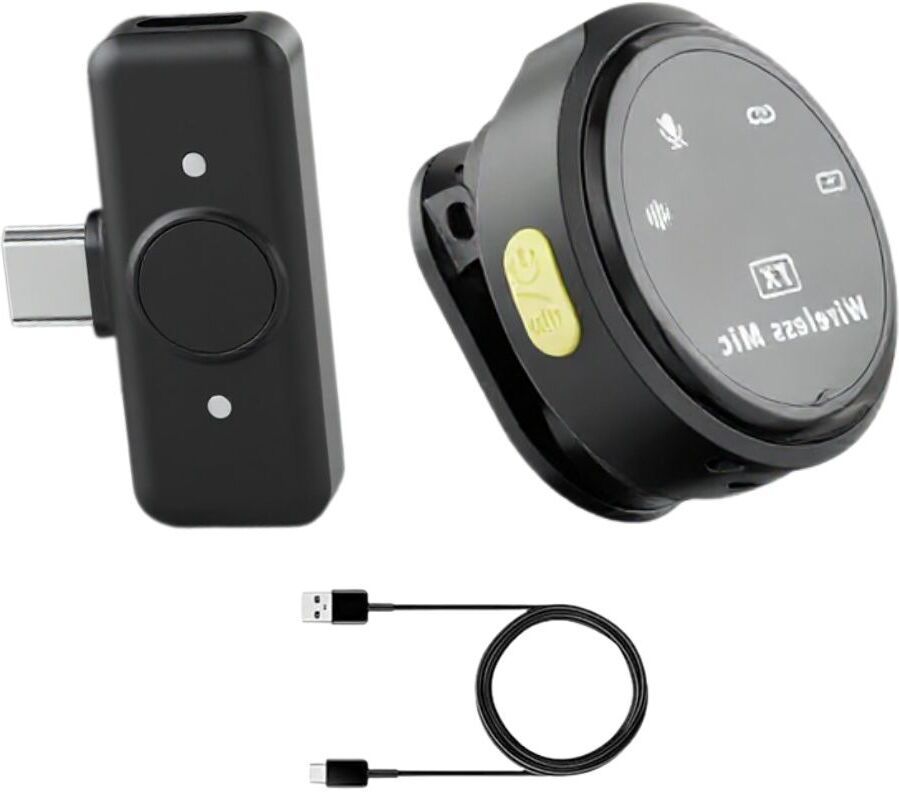 GADGETSWEAR Q8 Single Wireless Lavalier Microphone for YouTube, Vlogging & Podcasting Camera Microphone-picture-29
