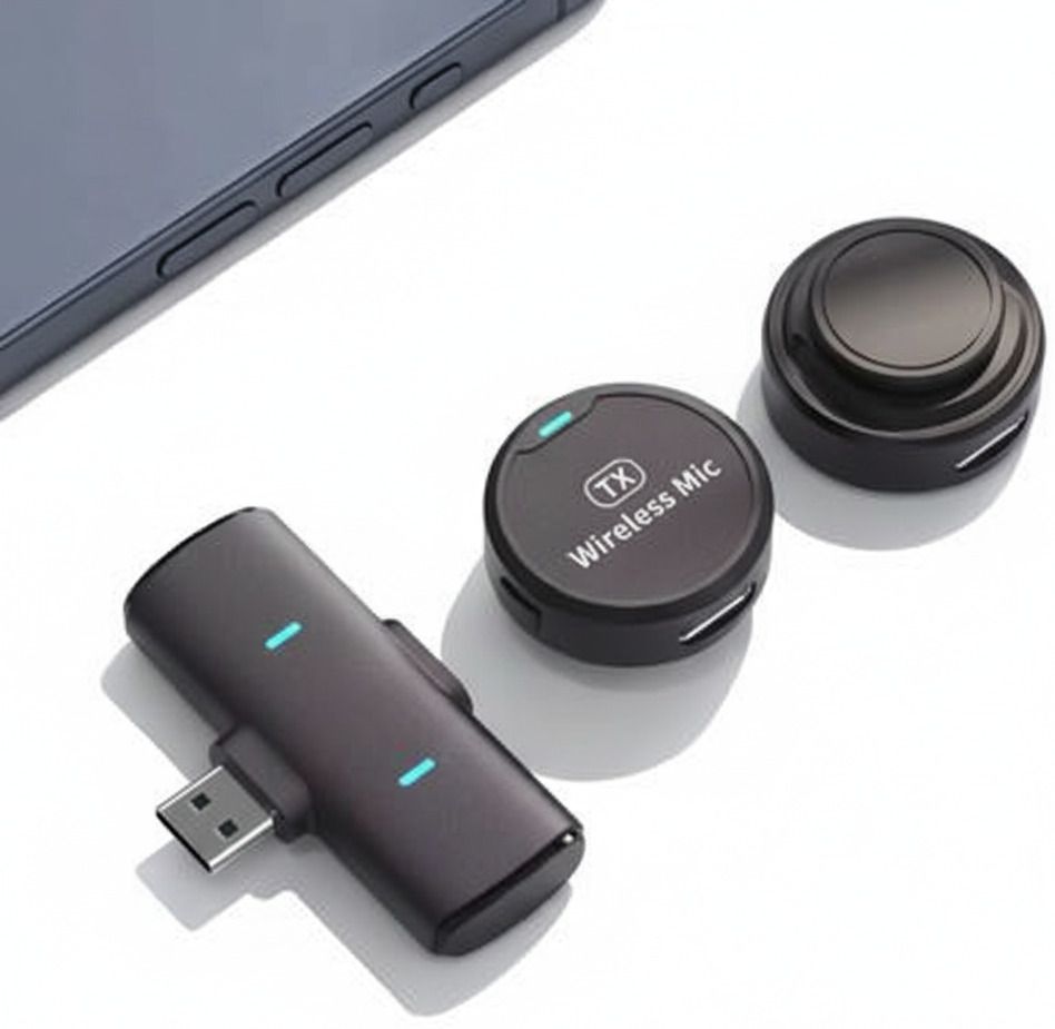 bfsteckt sx21 wireless microphone for online class live streaming office meeting training camera microphone