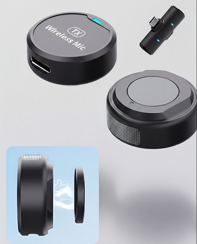 Good One Professional Dual Wireless Microphone for Content Creators, Interviews Camera Microphone-image-20