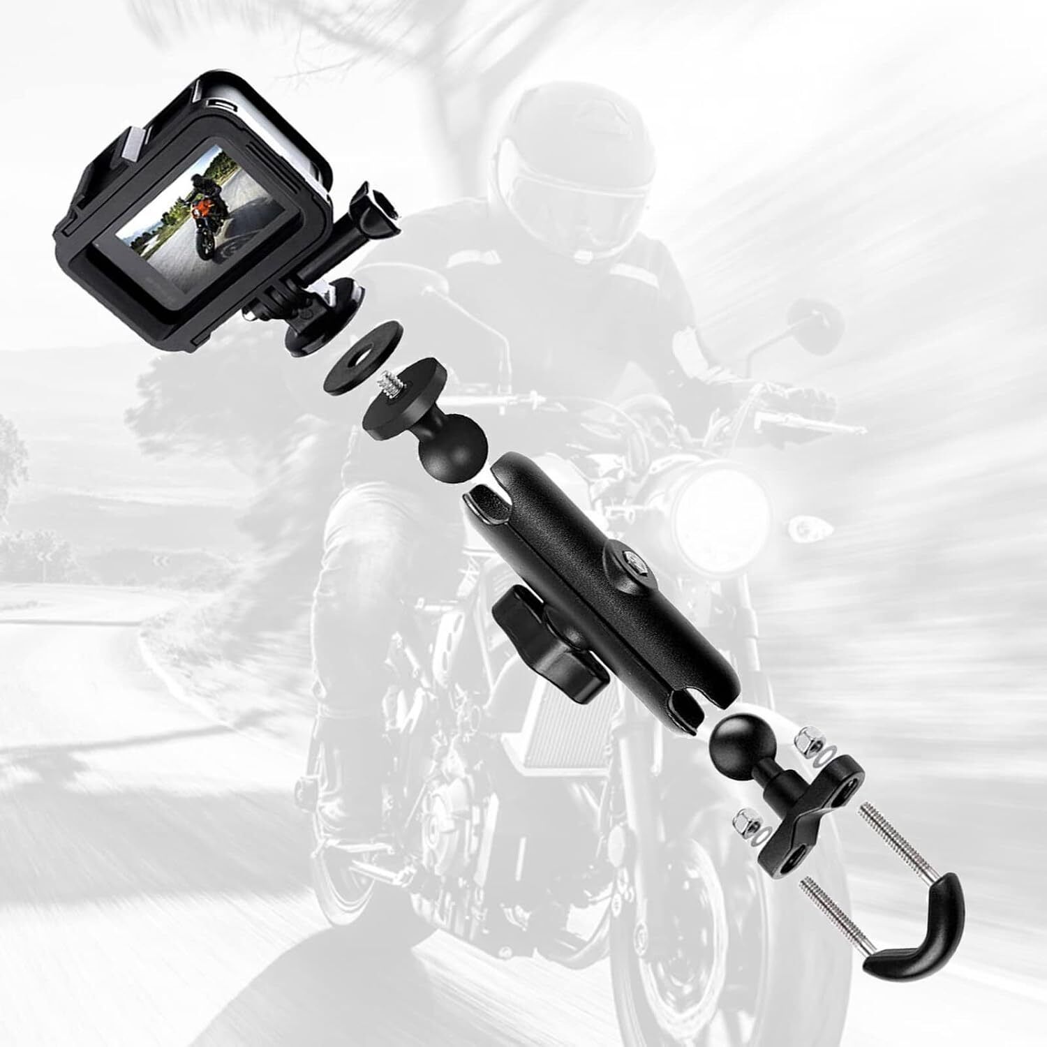 WIFTON Handlebar Jaw Clamp Camera Mount-picture-37