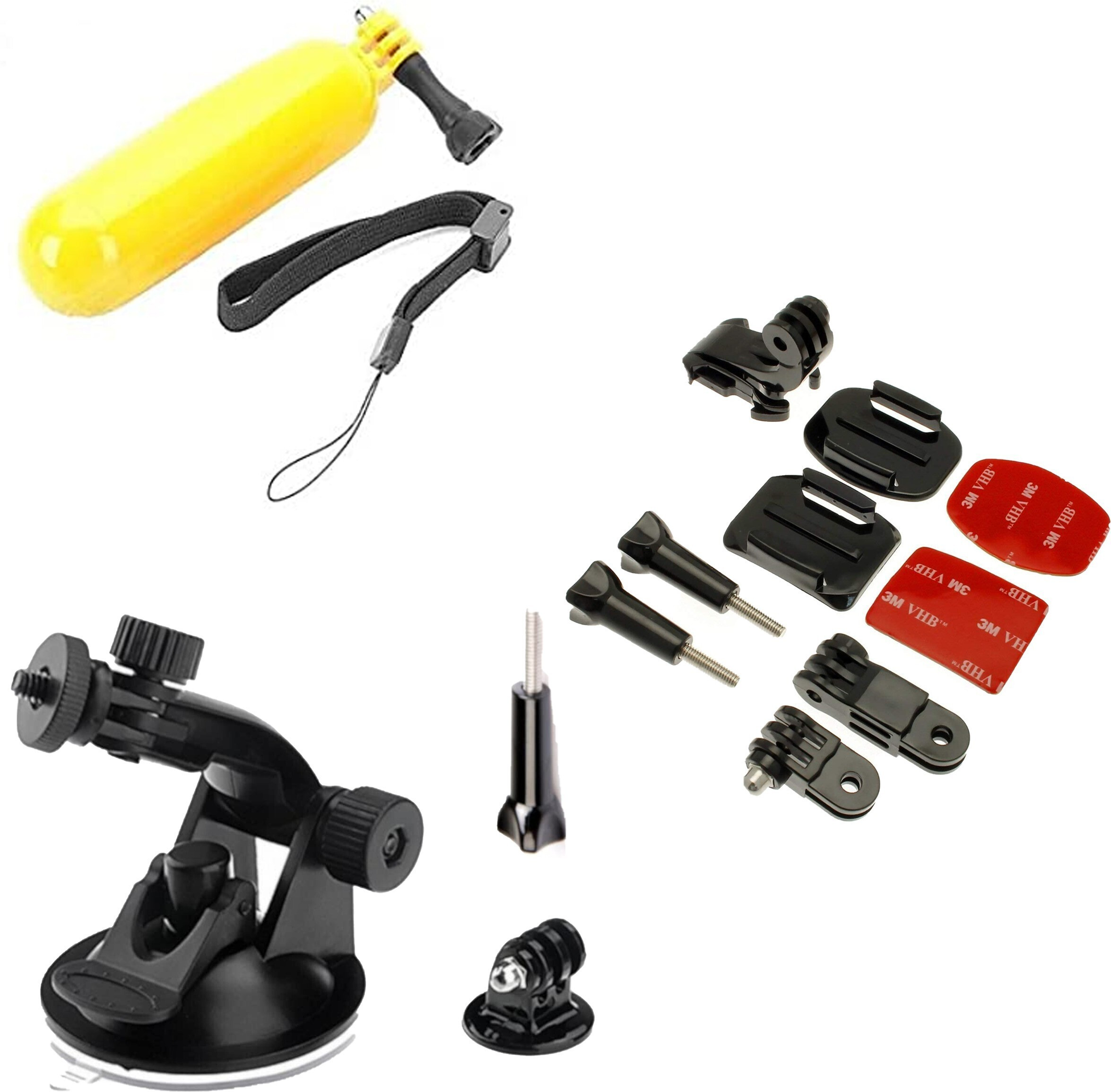 quikprof Helmet Suction Camera Mount image 1