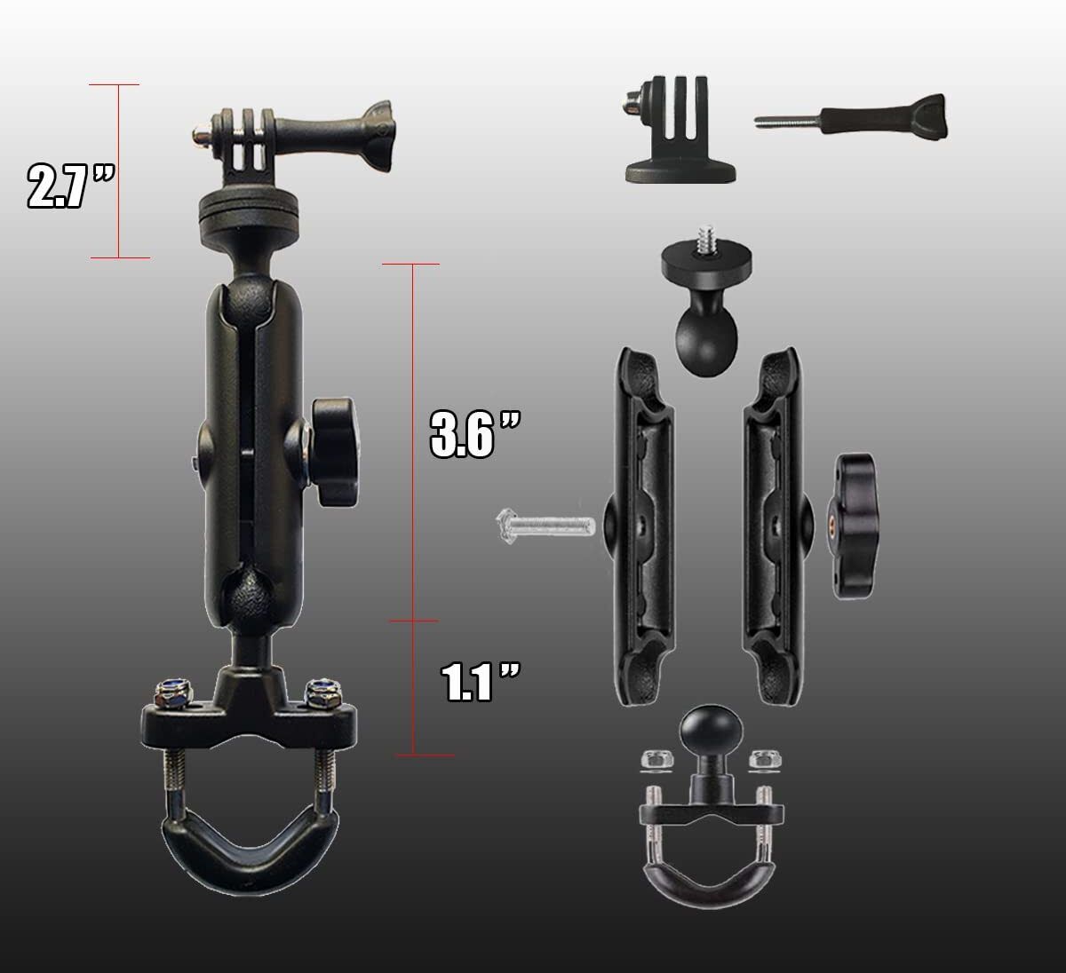 Viraan Handlebar Grip Camera Mount-picture-36