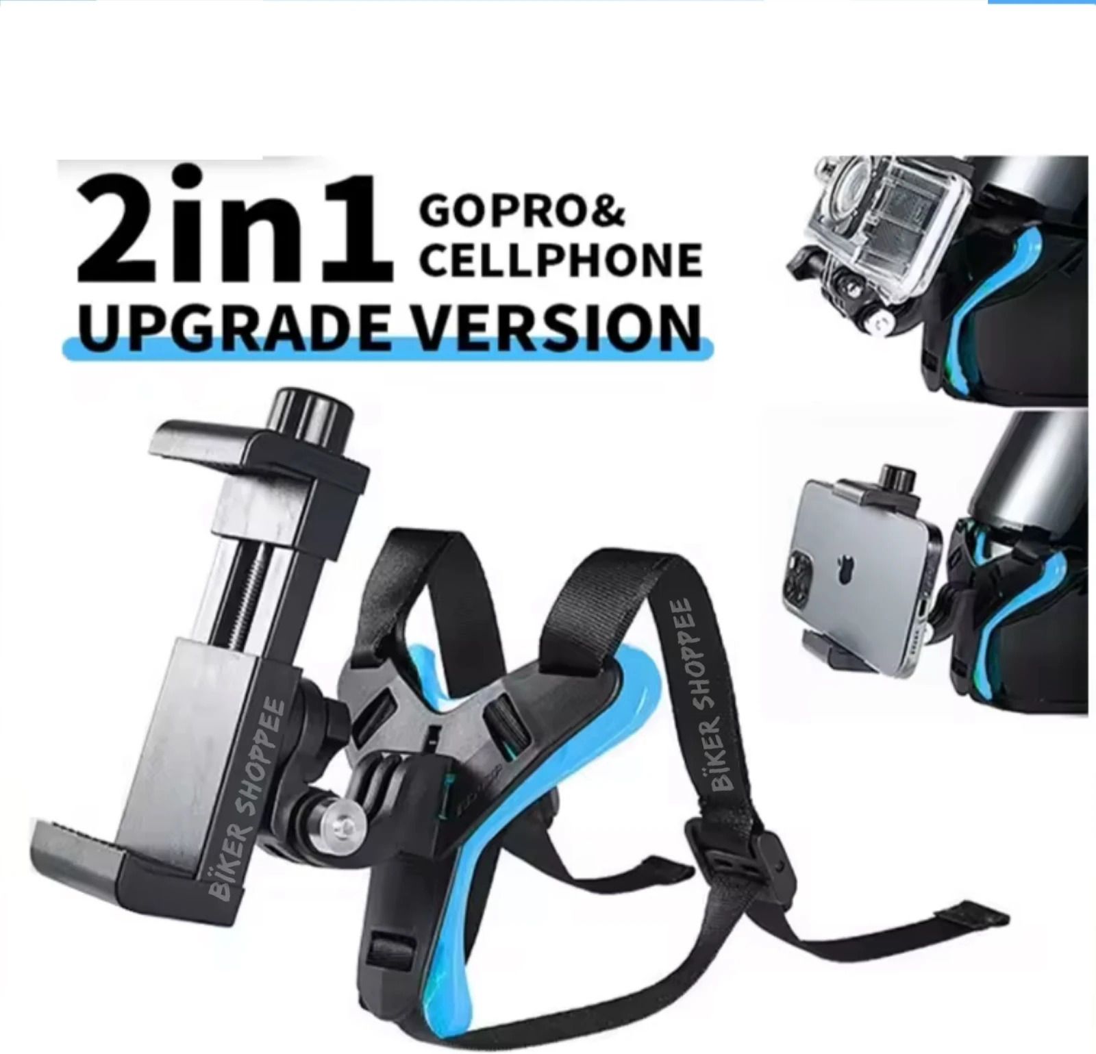 WIRKLICH Helmet Strap Camera Mount-image-26