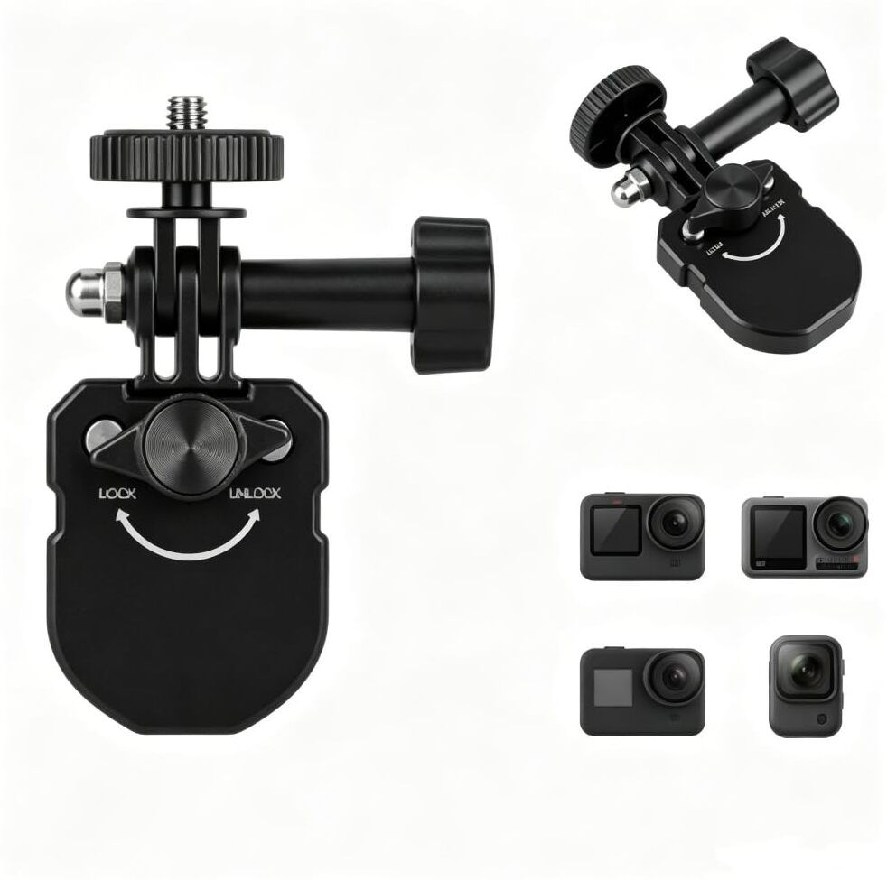 Zorbes Handlebar Jaw Clamp Camera Mount-picture-27