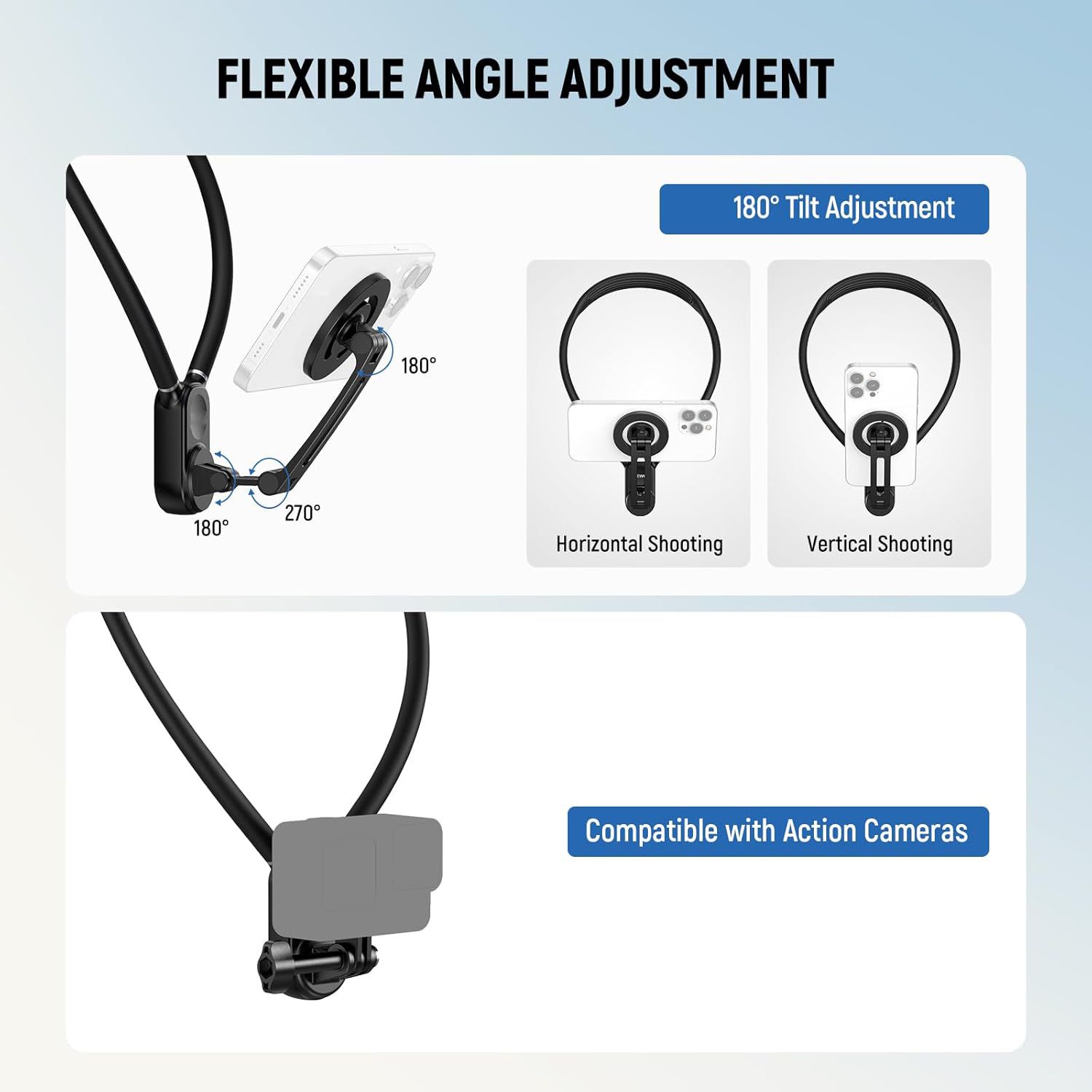 Viraan Bendable Neck Grip Camera Mount-image-6