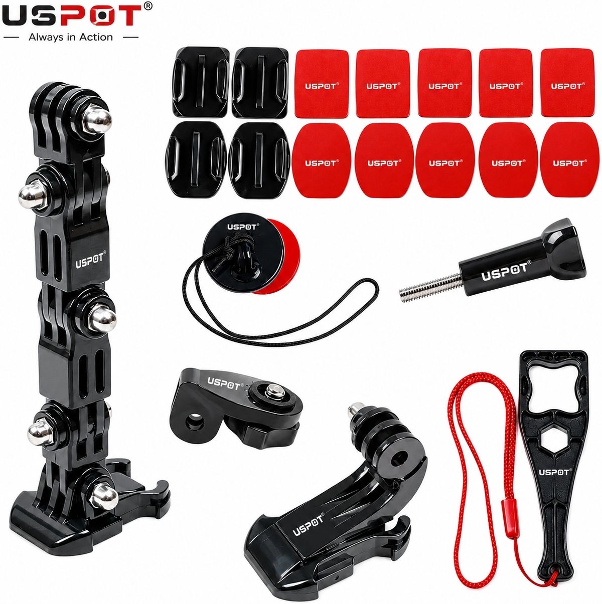 USPOT Helmet Strap Camera Mount-picture-12