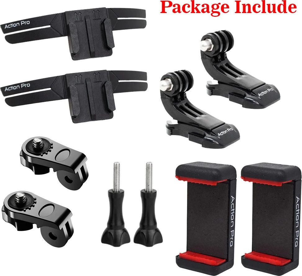 Action Pro Helmet Strap Camera Mount-image-10