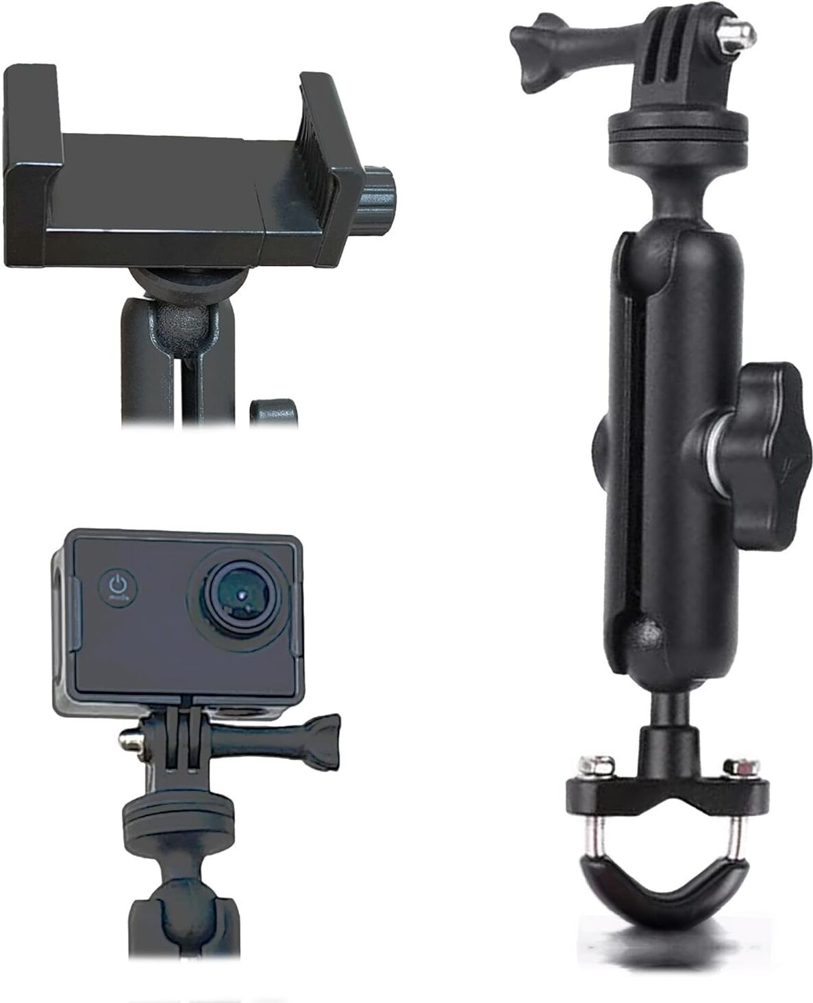 WIFTON Handlebar Jaw Clamp Camera Mount-picture-27