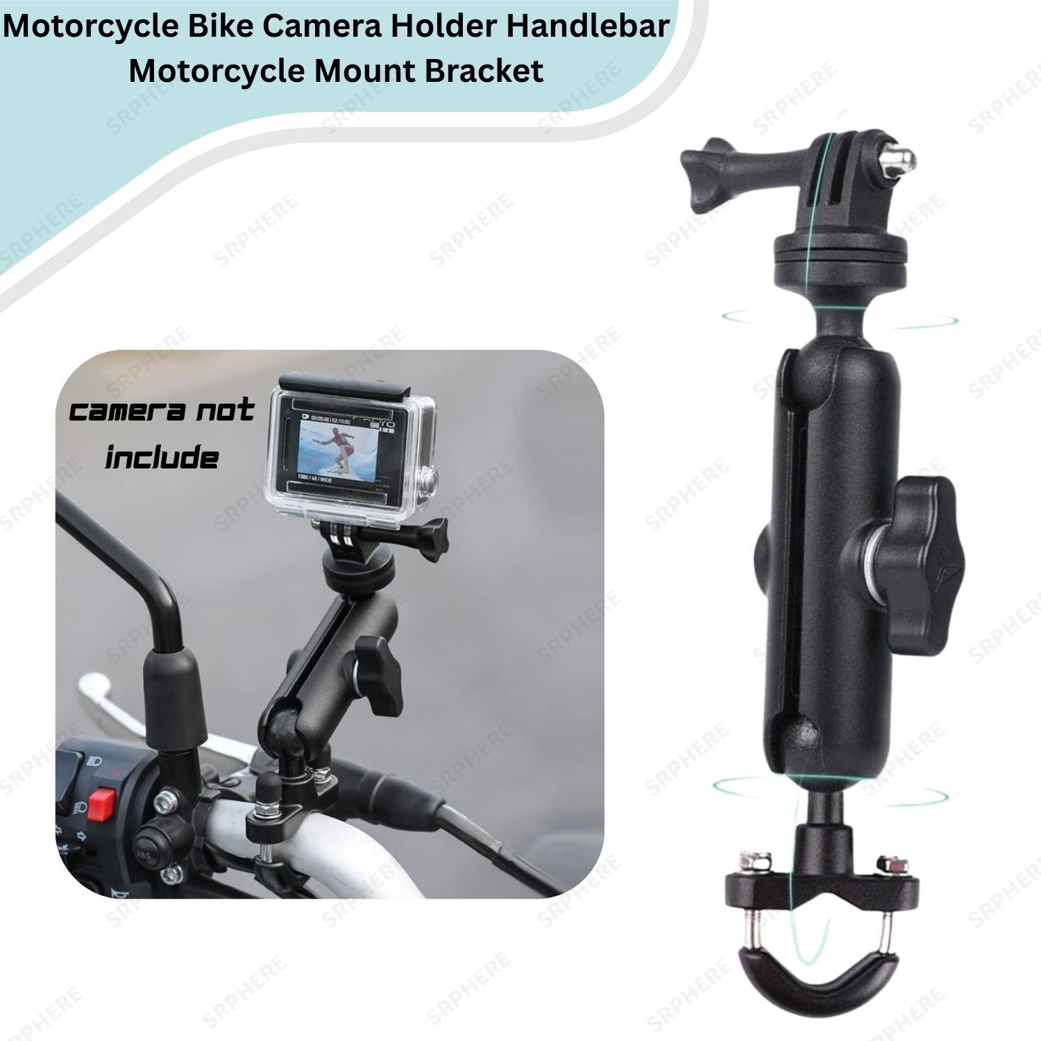 SRPHERE Handlebar Grip Camera Mount-picture-40