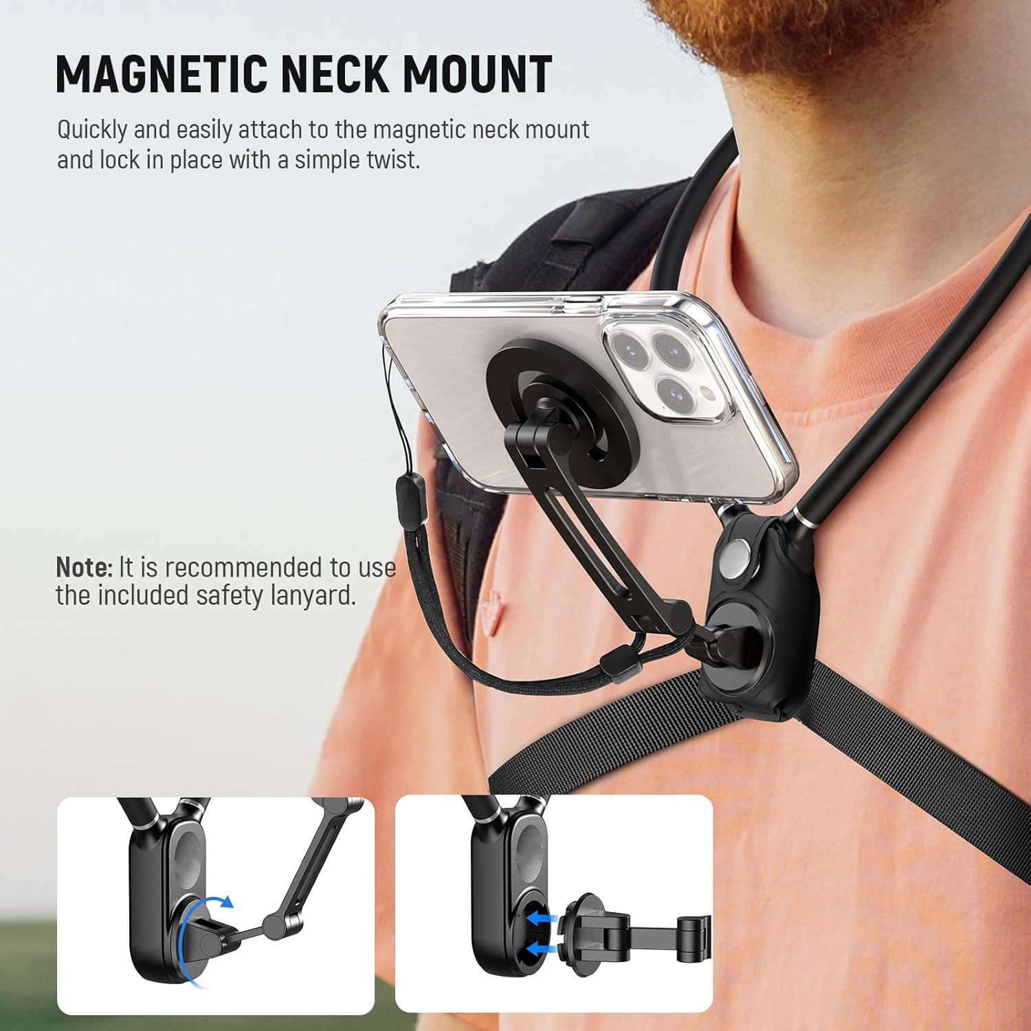 Viraan Bendable Neck Grip Camera Mount-image-7